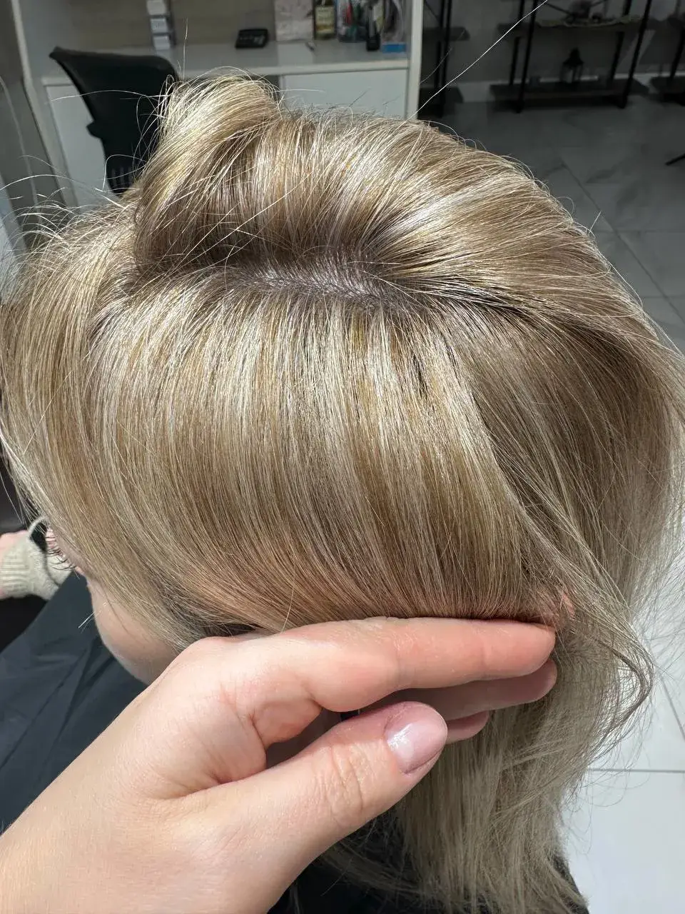 Мелирование длинных светлых волос